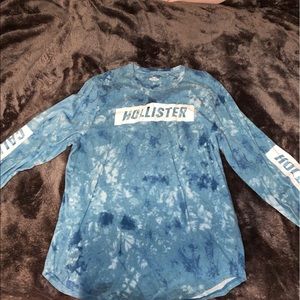 Hollister tye dye longsleeve shirt